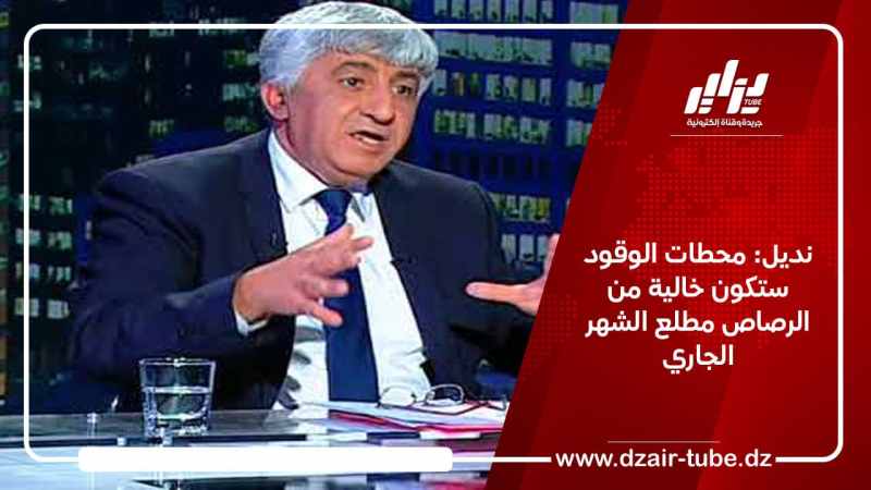 نديل: محطات الوقود ستكون خالية من الرصاص مطلع الشهر الجاري