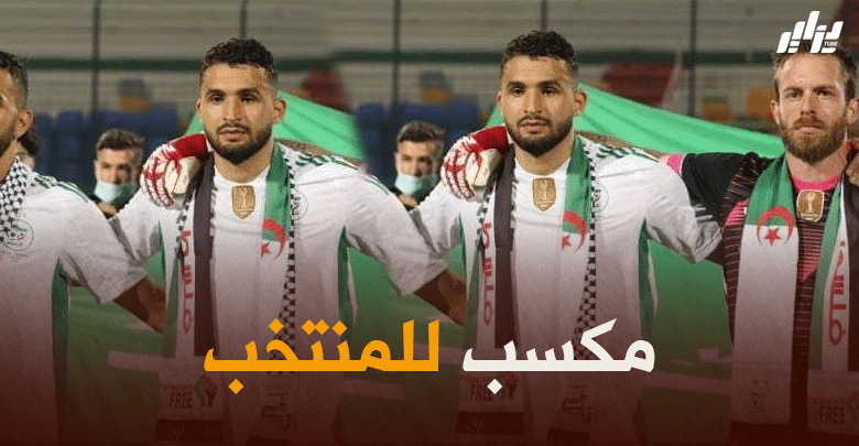 أحمد توبة : “أشكر بلماضي على الثقة التي منحها لي وسأعطي المزيد في المستقبل”