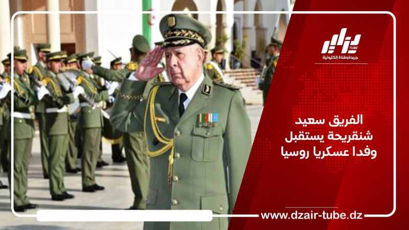 الفريق سعيد شنقريحة يستقبل وفدا عسكريا روسيا
