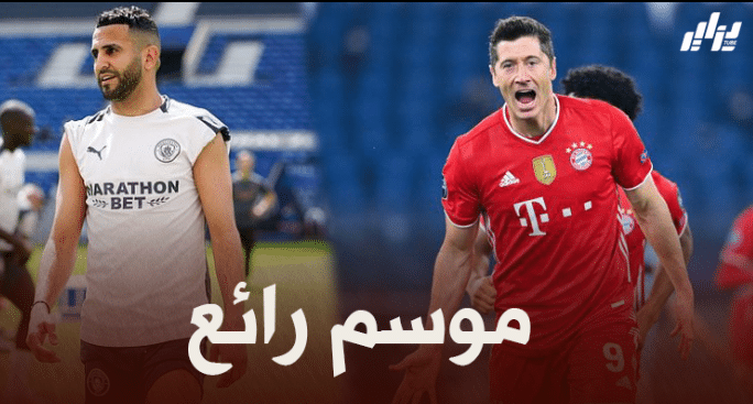 حسب موقع هوسكورد: رياض محرز في تشكيلة الموسم لأبطال الدوريات ال 5 الكبرى