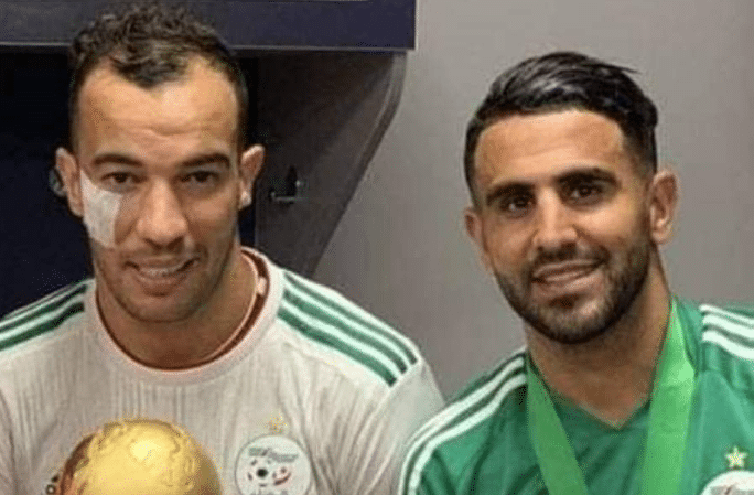 جمال بلعمري : رياض محرز يفرح كثيرا بقدومه للمنتخب