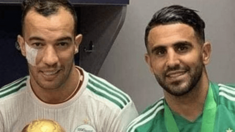 جمال بلعمري : رياض محرز يفرح كثيرا بقدومه للمنتخب