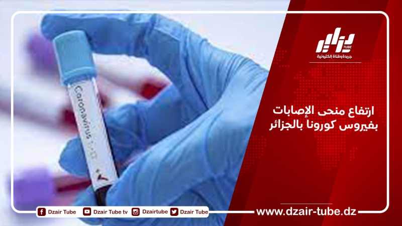 ارتفاع منحى الإصابات بفيروس كورونا بالجزائر