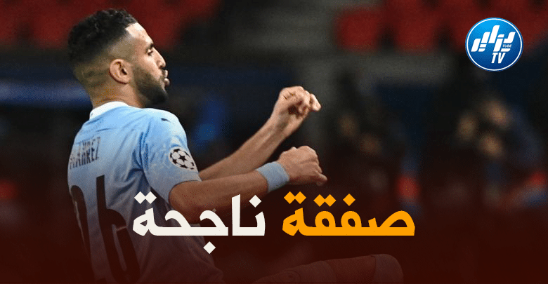 مانشستر سيتي يحتفي بمرور 3 سنوات على توقيع “محرز”