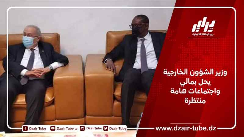 وزير الشؤون الخارجية يحل بمالي واجتماعات هامة منتظرة