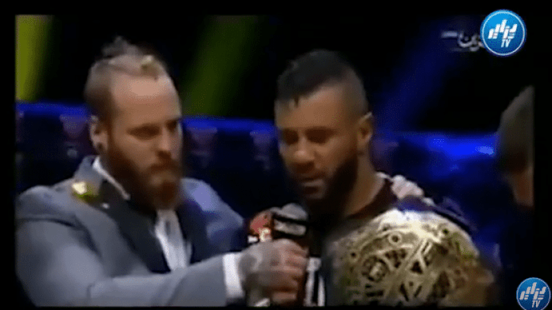 شاهد ماذا قال الجزائري “محمد سعيد” علام بعد فوزه بلقب بطل العالم للوزن الثقيل