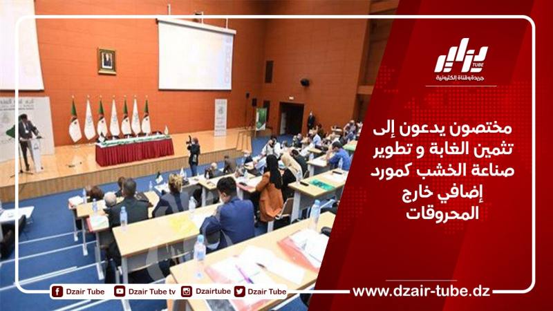 مختصون يدعون إلى تثمين الغابة و تطوير صناعة الخشب كمورد إضافي خارج المحروقات