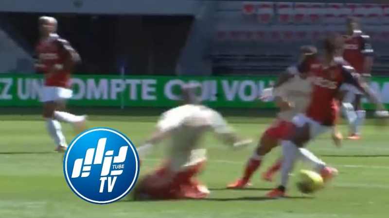 بالفيديو : بوداوي يتلاعب بلاعب موناكو و يسقطه على الأرض