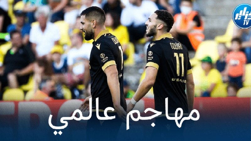 مدرب نيس يتجاهل غويري و يشيد بأندي ديلور
