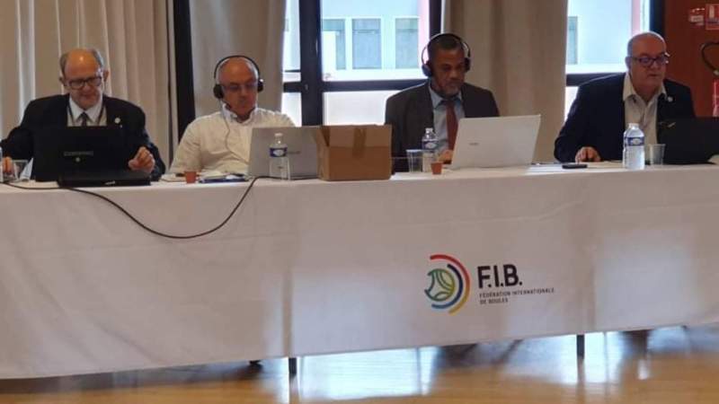 انتخاب  محمد ياسين كافي نائبا لرئيس الاتحاد الدولي للكرة الحديدية للعهدة الأولمبية الجديدة