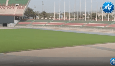شاهد ملعب 5 جويلية بحلة جديدة