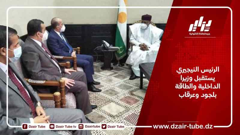 الرئيس النيجيري يستقبل وزيرا الداخلية والطاقة بلجود وعرقاب
