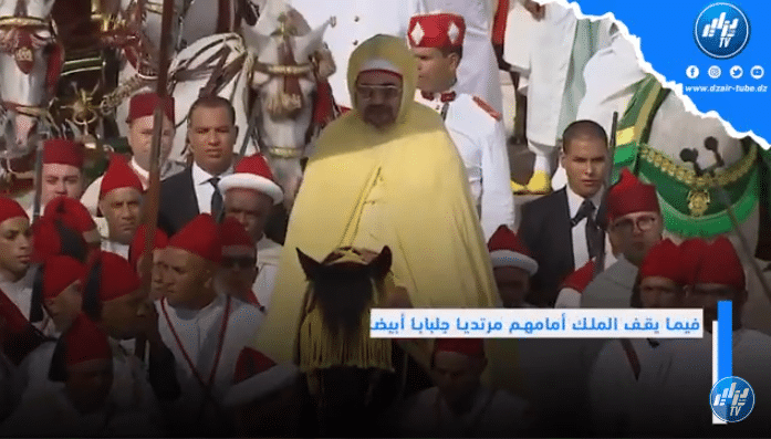 شاهد فيديو ڨرافيك رائع ..الركوع لملك المغرب عبودية ومذلة لغير الله ومظاهر منافية لحقوق الإنسان