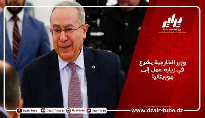 وزير الخارجية يشرع في زيارة عمل إلى موريتانيا