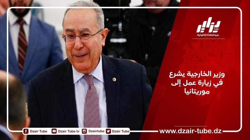وزير الخارجية يشرع في زيارة عمل إلى موريتانيا