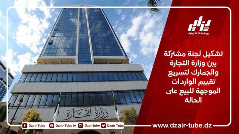 تشكيل لجنة مشتركة بين وزارة التجارة والجمارك لتسريع تقييم الواردات الموجهة للبيع على الحالة