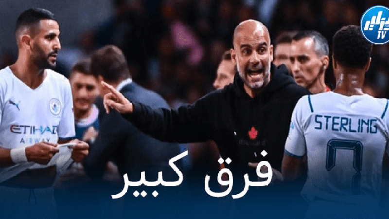 بالفيديو : غوارديولا يُهاجم سترلينغ و يُشيد ب’محرز’
