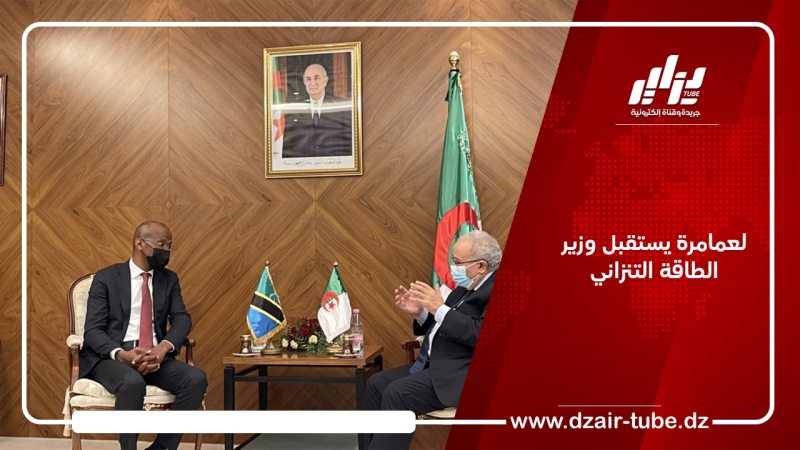 لعمامرة يستقبل وزير الطاقة التنزاني