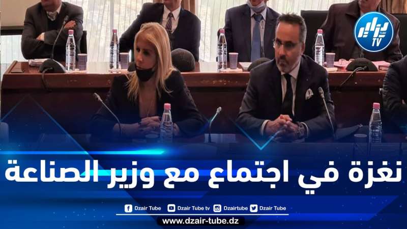 سعيدة نغزة تشارك في اجتماع عقده وزير الصناعة وتناول تفعيل الاستراتيجية الوطنية للإنعاش الصناعي