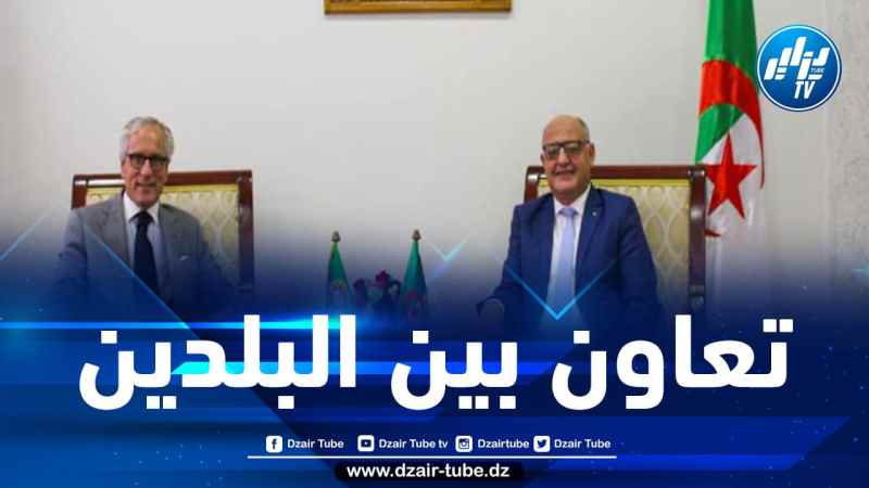 وزير التكوين المهني يستقبل سفير البرتغال بالجزائر