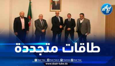 وزير الانتقال الطاقوي يستقبل  اسماعيل موغاري المدير العام للشركة الجزائرية للطاقة المتجددة