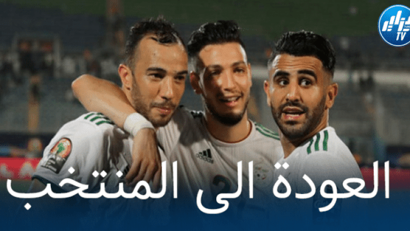3 لاعبين مرشحين للعودة الى المنتخب الجزائري في مباراتي جيبوتي و بوركينا فاسو