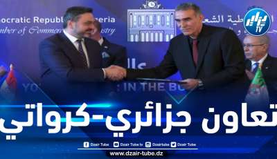 التوقيع على اتفاقية إنشاء مجلس أعمال جزائري-كرواتي