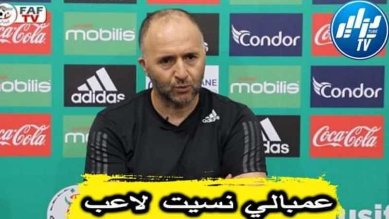 بالفيديو..شاهد رد فعل بلماضي عندما أخطأ صحفي في اسم “أمير سعيود”