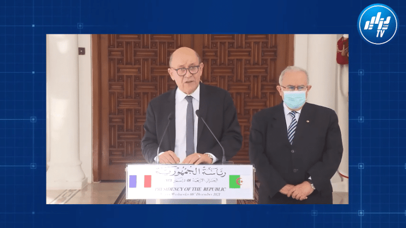 هذا ما قاله وزير خارجية فرنسا جان إيف لودريان عن زياته للجزائر
