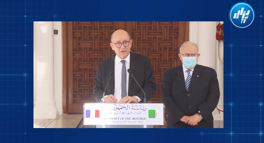 هذا ما قاله وزير خارجية فرنسا جان إيف لودريان عن زياته للجزائر