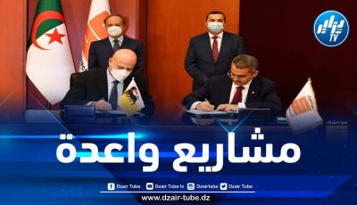 سوناطراك وإيني الإيطالية توقعان عقد شراكة واتفاقية استراتيجية 