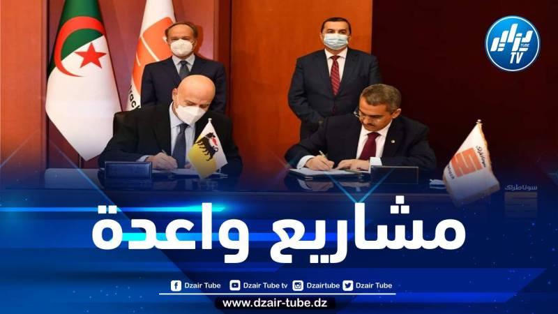 سوناطراك وإيني الإيطالية توقعان عقد شراكة واتفاقية استراتيجية 
