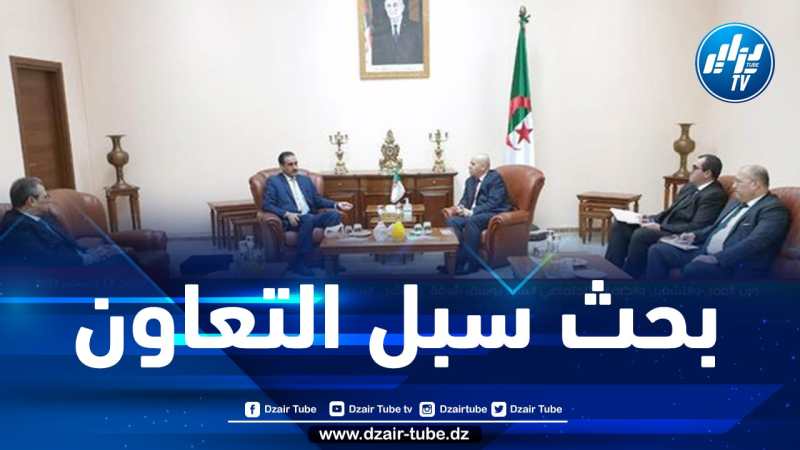 يوسف شرفة يستقبل المدير العام لمنظمة العمل العربية…وهذا أهم ما دار بينهما