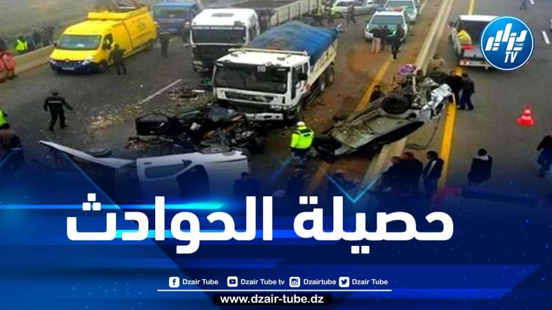 تسجيل 82 حادث مرور بمختلف ولايات الوطن خلال نهاية الأسبوع