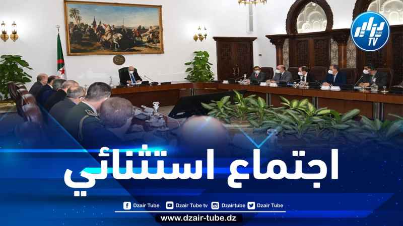 الرئيس تبون يترأس اجتماعا استثنائيا لتقييم الوضعية الوبائية في البلاد