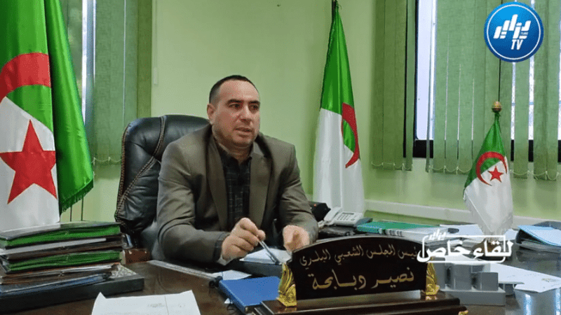 بالفيديو: نصير دبابحة… حلمي أن تصبح بلدية “بابور” سويسرا الجزائر