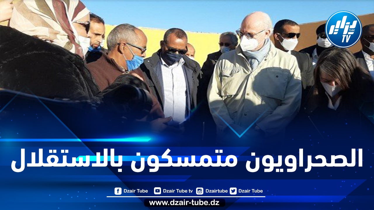 دي ميستورا يواصل زيارته لمخيمات اللاجئين الصحراويين