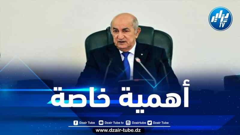 الرئيس تبون يأمر بإيلاء أهمية خاصة لألعاب البحر الأبيض المتوسط وهران 2022