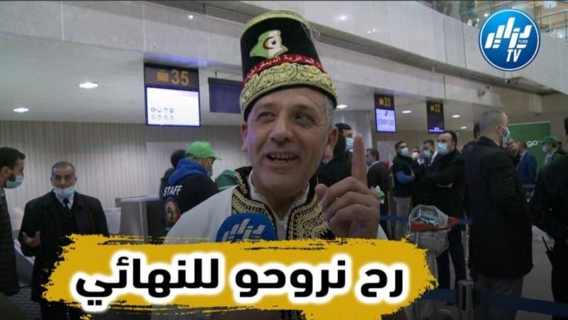 بالفيديو…شاهد مناصر وفّي للمنتخب الوطني يعدكم بالوصول الى النهائي … أشفاو عليا رح نروحو للنهائي