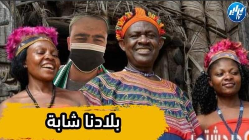 بالفيديو…شاهد دهشة مناصر جزائري لحظة وصوله الى الكاميرون