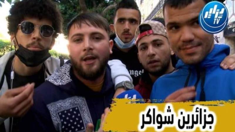 إثر الحملة الشرسة على حفيظ دراجي…بالفيديو … شاهد شاب جزائري للمخازنية: “حنا شواكر”