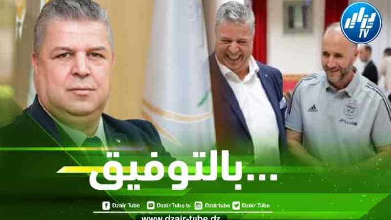 عمارة يحسم مستقبل بلماضي مع الخضر