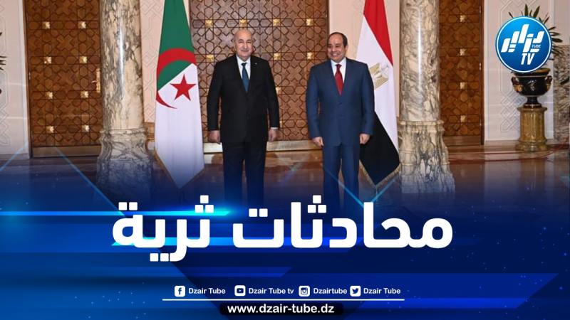 هذا أهم ما دار بين الرئيس تبون ونظيره المصري