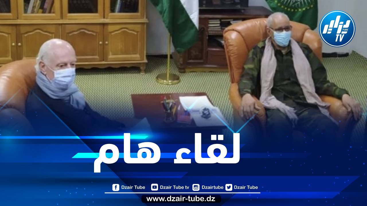 الرئيس الصحراوي يستقبل المبعوث الأممي دي ميستورا
