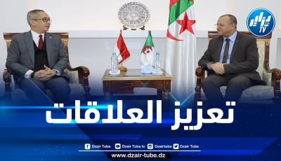 بحث سبل تطوير التعاون والشراكة بين الجزائر وإندونيسيا