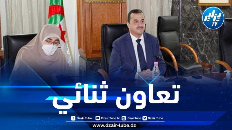 عرقاب يتباحث مع نظيرته الكينية سبل تعزيز التعاون