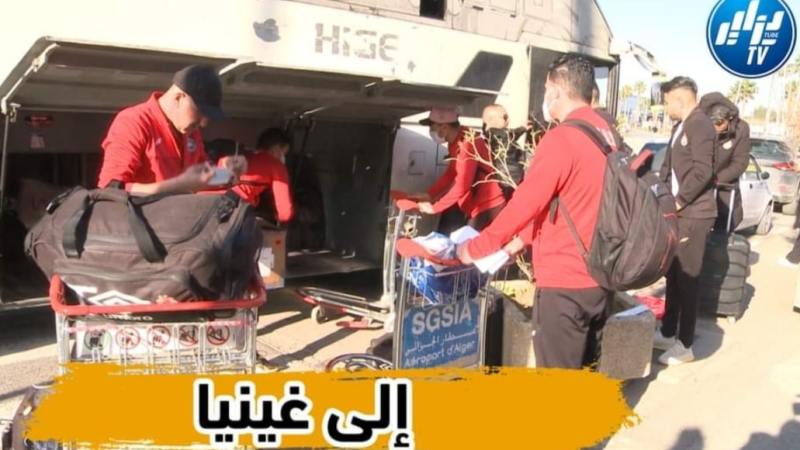 بالفيديو…شاهد وفد وفاق سطيف يطير الى غينيا في رحلة خاصة …. من تونس الى غينيا