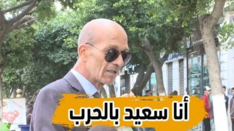 بالفيديو…شاهد هذا المواطن كيف يعبر عن سعادته لقيام الحرب ضد أوكرانيا..
