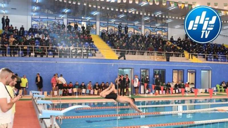 فعاليات البطولة الوطنية العسكرية مابين المدارس للسباحة