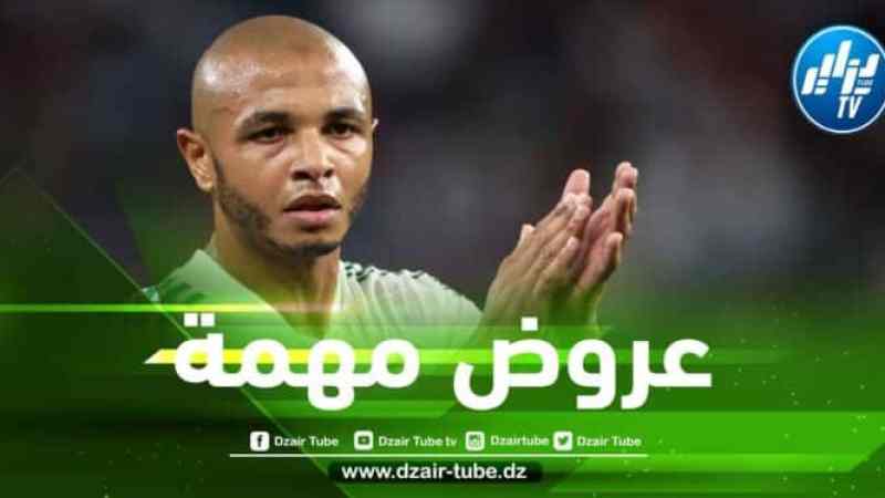 5 أندية اوروبية تتنافس على خدمات براهيمي
